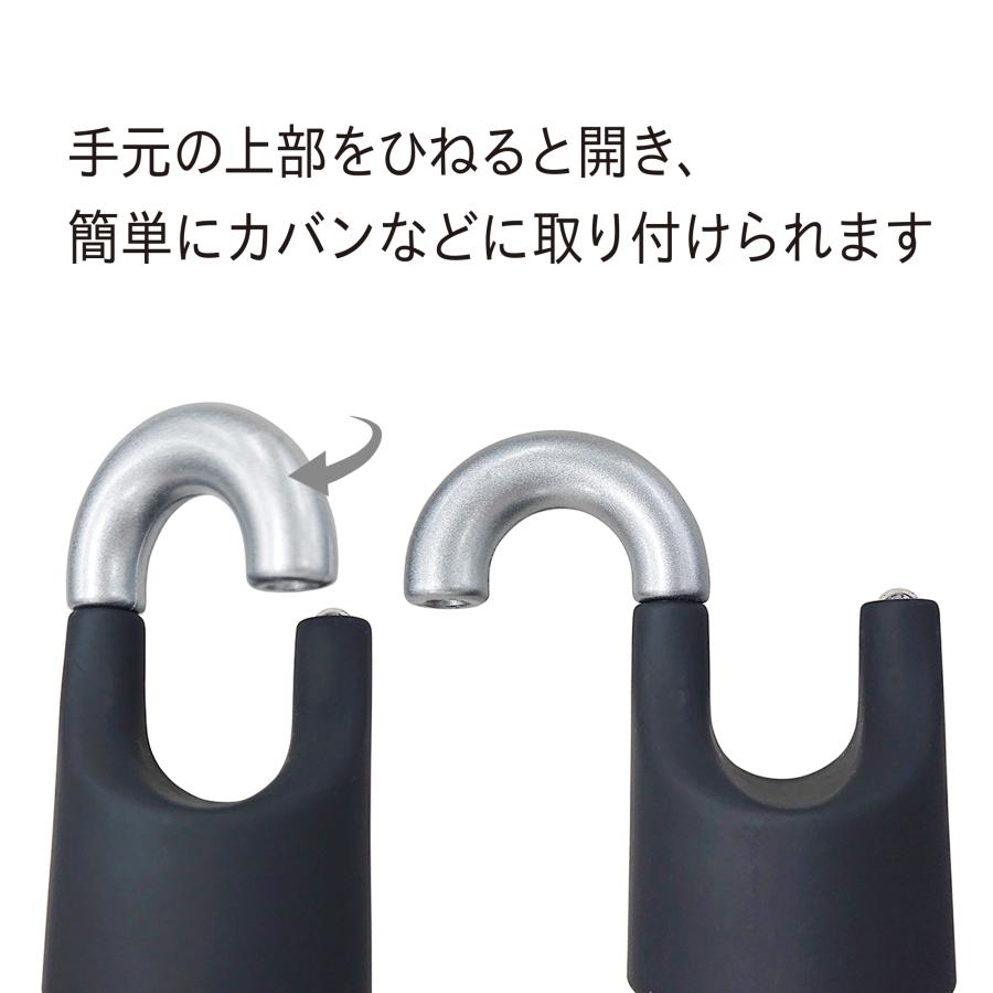 傘 雨傘 レディース 折傘 カラビナ 無地 カラビナ傘 大人 カラビナ付き 便利 折りたたみ 折りたたみ傘 通勤 通学 おすすめ 人気 クラックス 【送料無料】 |  | 02