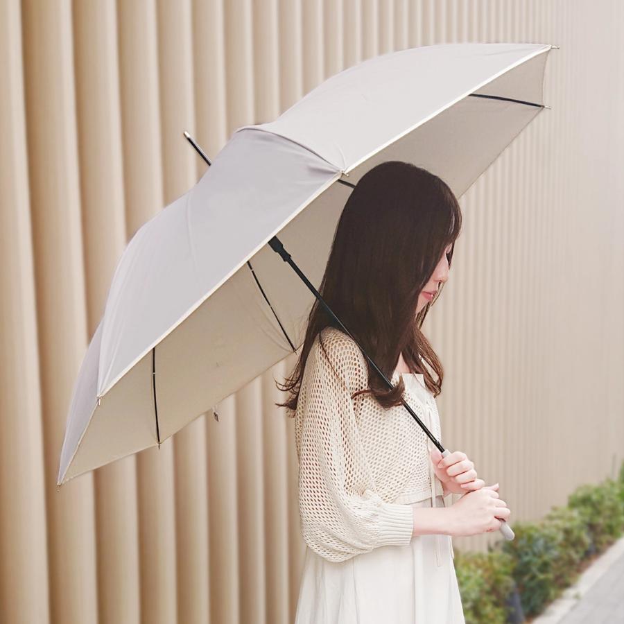 傘 晴雨兼用傘 レディース  長傘 ジャンプ傘 無地 くすみカラー 晴雨兼用 UVカット 紫外線対策 日焼け防止 おすすめ 人気 プレゼント クラ |  | 10