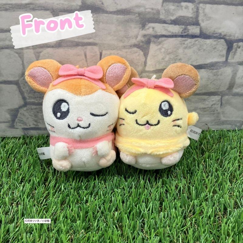 ニコぬいキーホルダー とっとこハム太郎 リボンちゃん マフラーちゃん