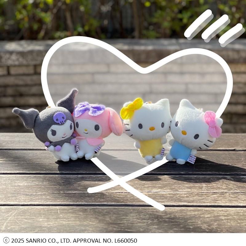 公式】ニコぬいキーホルダー サンリオ キャラクター ぬいぐるみ