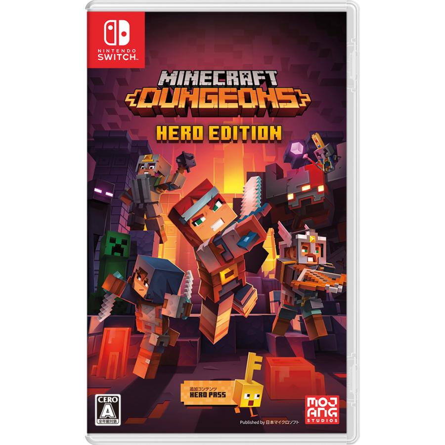即納 新品 NSW Minecraft Dungeons Hero Edition(スイッチ ソフト) | 