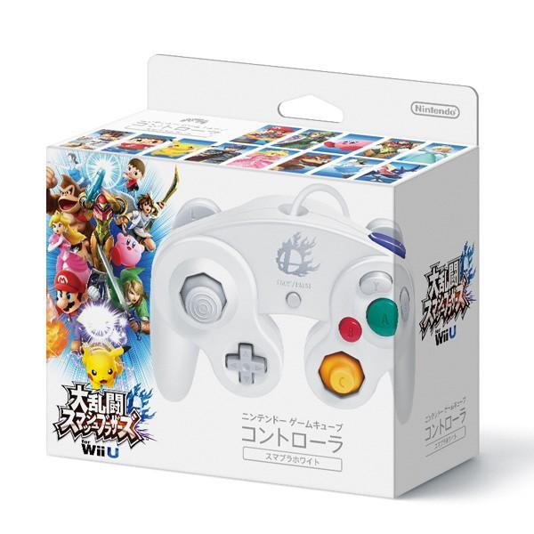 ニンテンドー ゲームキューブ コントローラ スマブラホワイト Wii U GC 即納☆新品】Wii U ニンテンドーゲームキューブコントローラ スマブラ
