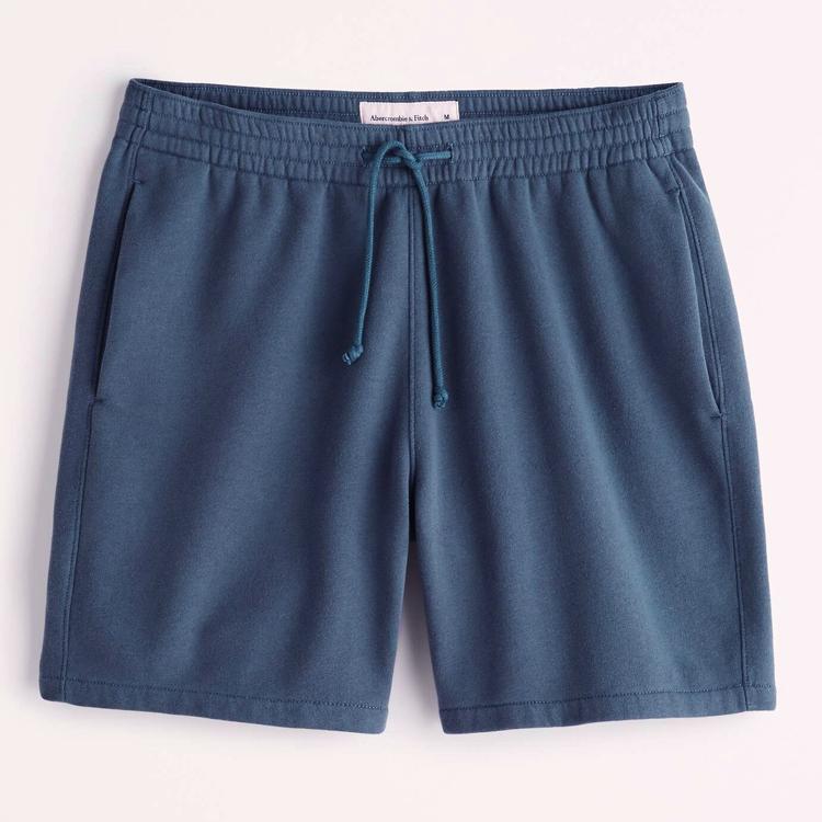 アバクロ / Abercrombie&Fitch / メンズ Essential Shorts スウェット ショーツ ネイビー 1761350032023CruX 通販