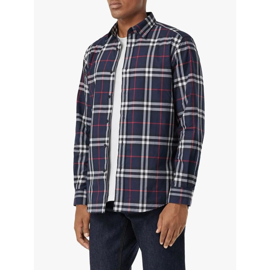 人気メーカー ブランド Burberry バーバリー シャツ ストライプ チェック 6y バーバリー