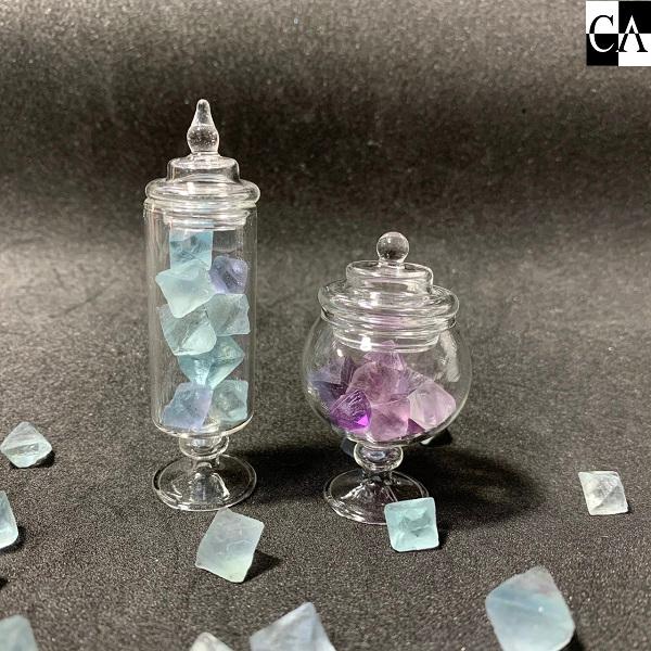 蓋付】ガラス瓶［全2種］ : Crystal Aglaia - 通販 - Yahoo!ショッピング