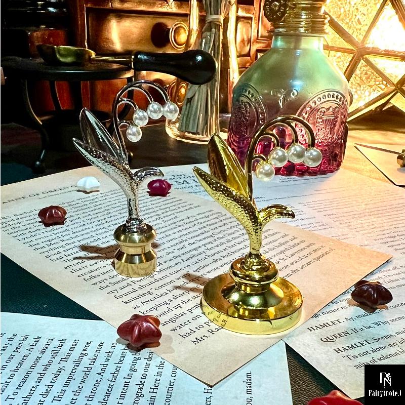 ◇すずらん ハンドル◇シーリングスタンプ用ハンドル【ハンドルのみ