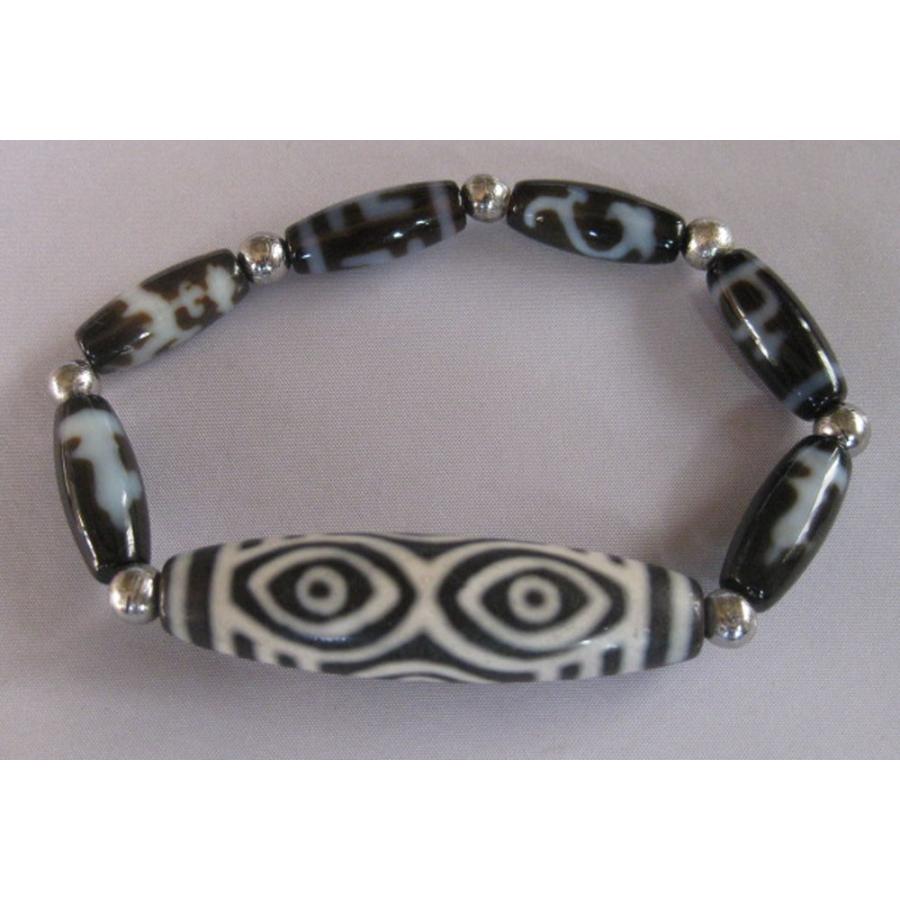 ギベオン天珠アクセサリー 希少龍眼天珠&小型天珠6種&ギベオンメテオライト鉄隕石