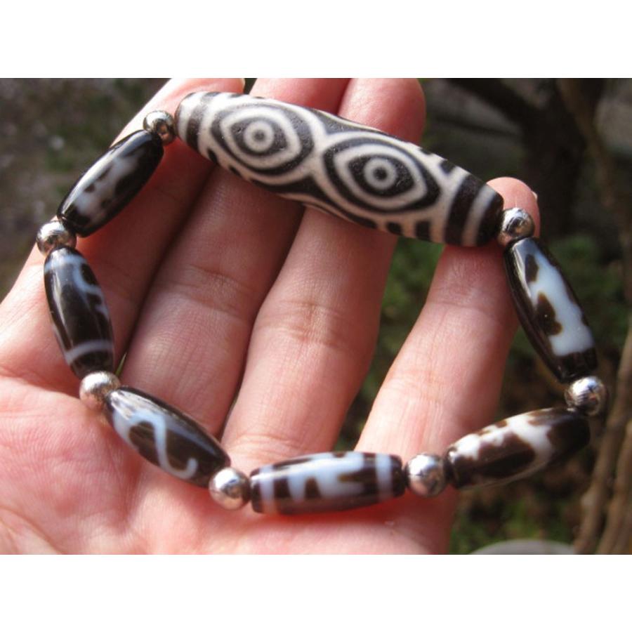 ギベオン天珠アクセサリー 希少龍眼天珠&小型天珠6種&ギベオンメテオライト鉄隕石