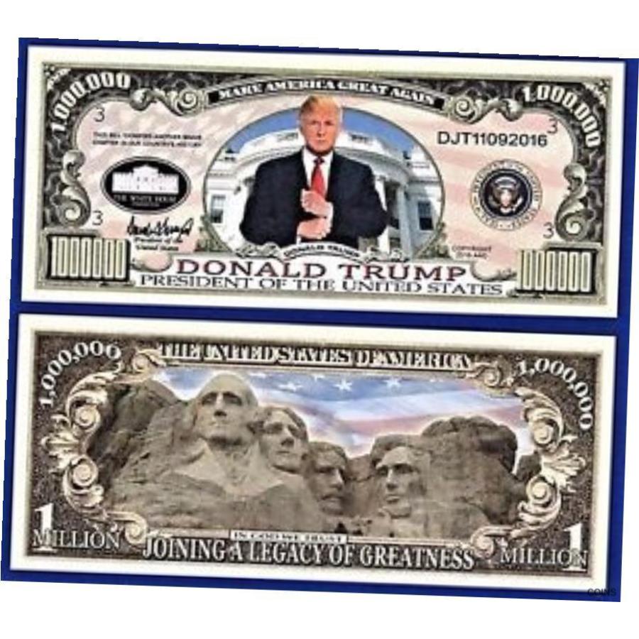 Donald Trump  Legacy Dollar   Bills President Political Money Fake O1 2 