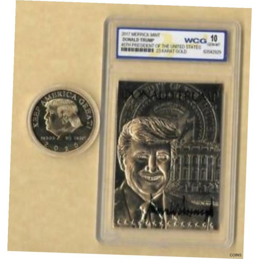 【品質保証書付】 アンティークコイン NGC PCGS 2020 Donald Trump Gold Eagle Coin 