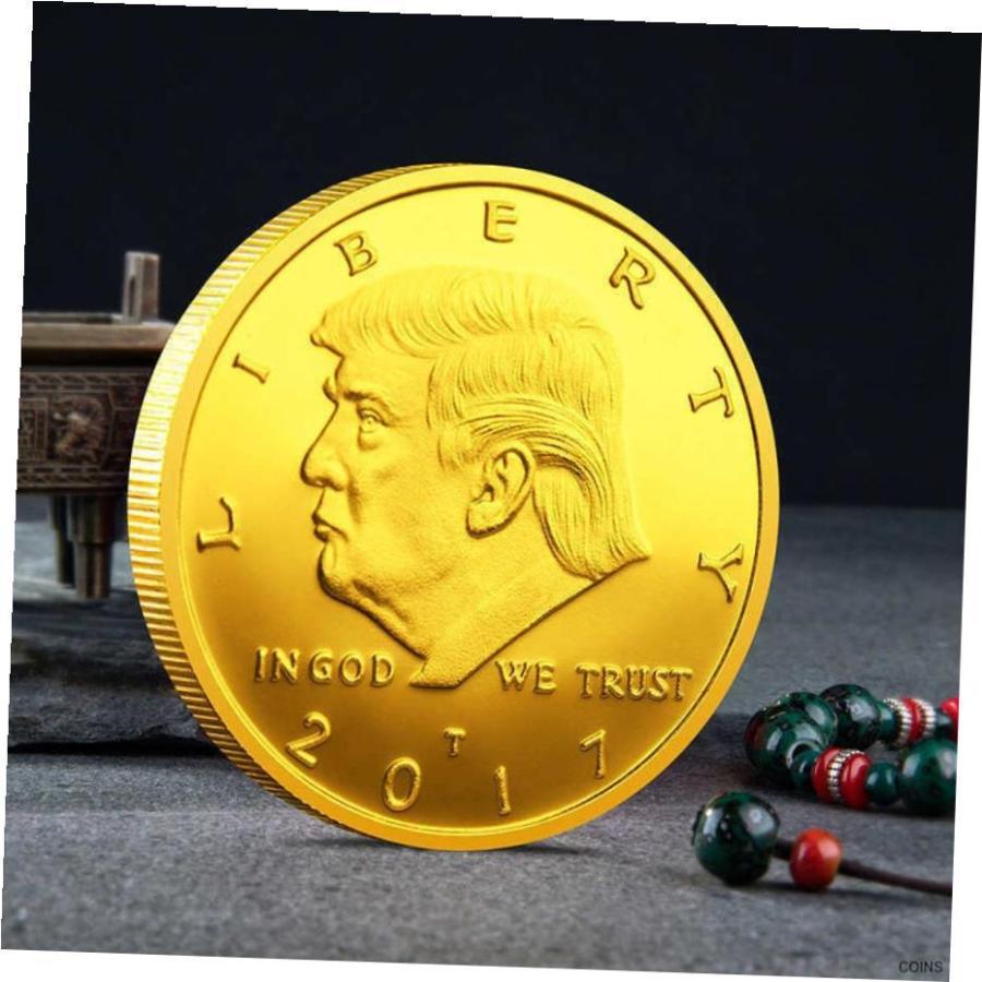 新しいエルメス PCGS NGC アンティークコイン 【品質保証書付】 2017 2017ドナルドトランプイーグル記念ノ Coin Novelty Commemorative EAGLE Trump Donald President 記念メダル