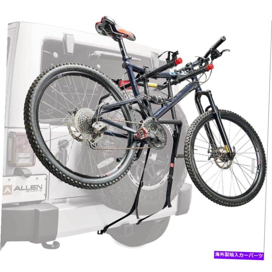 USサイクルキャリア アレンスポーツデラックス2バイクスペアタイヤ 