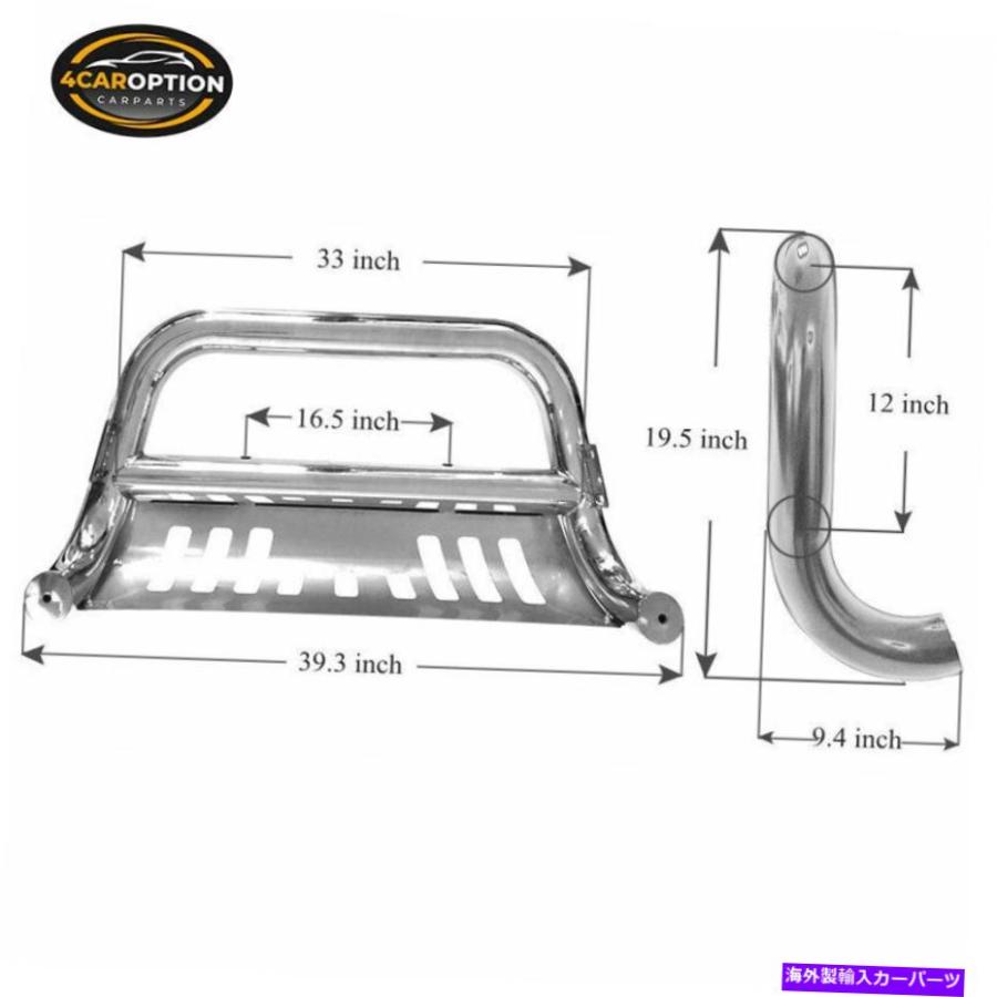 在庫品数量限定 Bull Bar フィット05-07フォードF250 F350 F450 F550 SuperDuty 3 SSブルバープッシュバンパーグリル Fits 05-07 Ford F250 F350 F450 F550 SuperDut