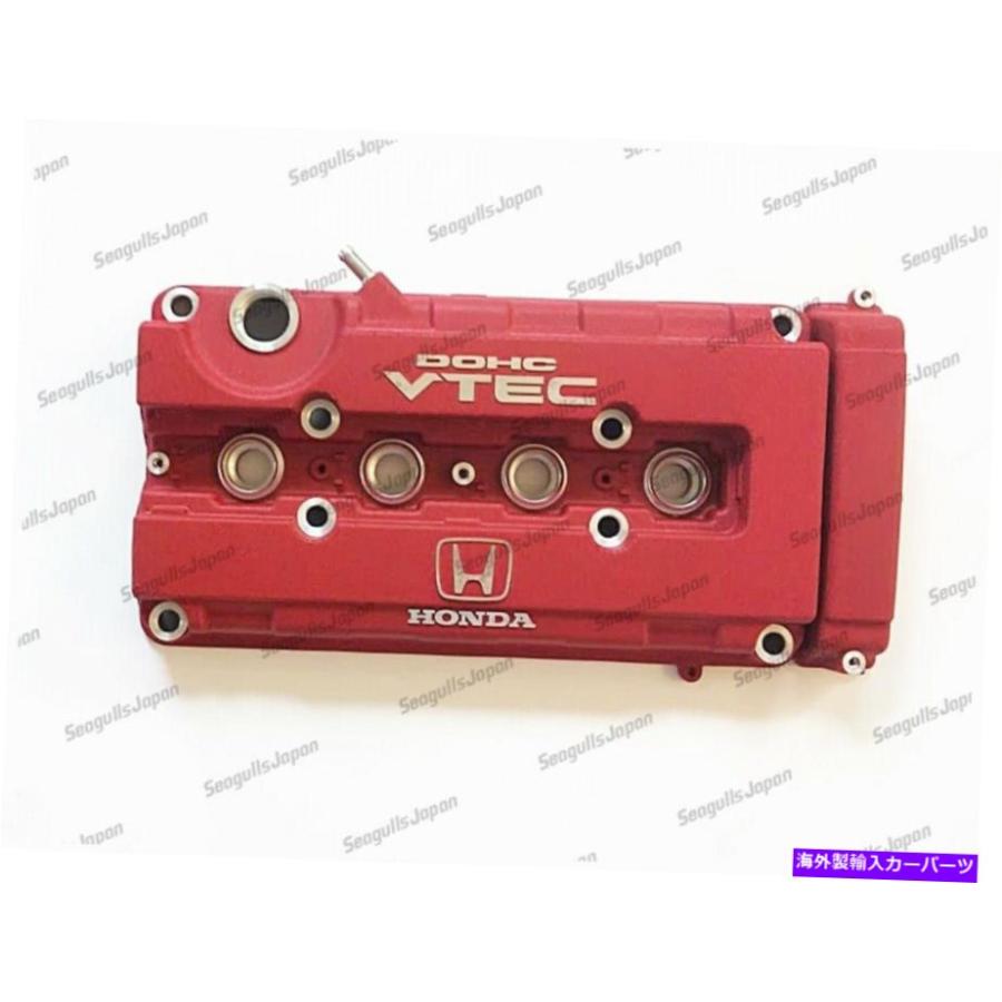 ホンダ VTEC バルブカバー エンジンヘッドカバー　赤　中古 ホンダ VTEC バルブカバー エンジンヘッドカバー 赤 中古 ホンダ
