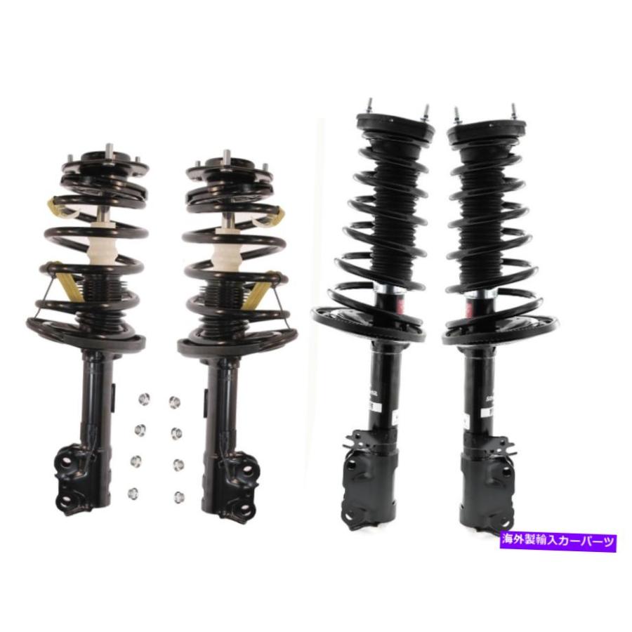 サスペンション bmw e38 KYB Front and Rear Suspension Strut & Coils Kit For ...