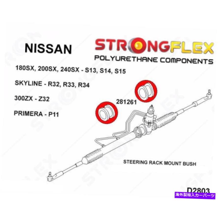 サスペンション -oe oe Skyline R32 - FULL Suspension Poly Polyurethane bush kit - SPORT 286216A_2