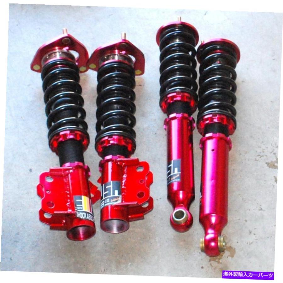 サスペンション VW Tiguan 2016-2020 2.5 RED Adjustable Dampening 16 Ways Coilover Suspension FOR Nissan 89-94 240SX S13_1