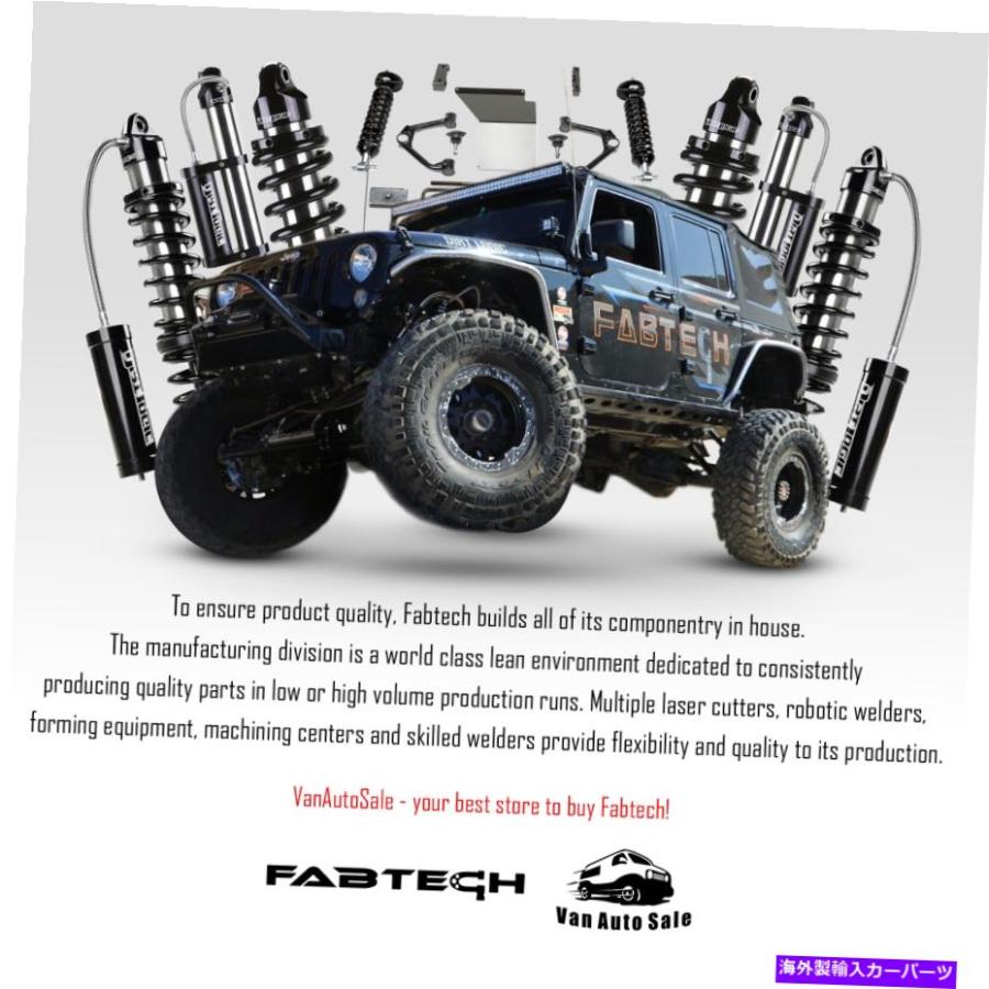 サスペンション メルセデスsクラスW222x222 Maybach 2015-2017 4" Uniball UCA Sys w/ Rear Shocks FABTECH for 14-17 GM C1500 2WD/4WD_2
