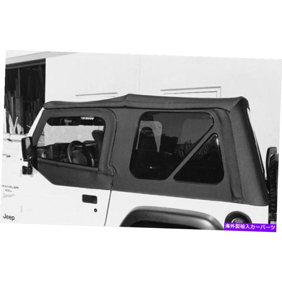 Soft Top 1997 2006年ジープラングラー交換ソフトトップW /アッパードア＆着色Windowsキット 19972006
