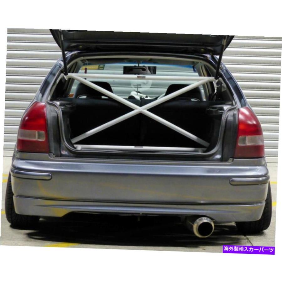 Cピラーバー Fit 1996-2000ホンダシビックEK8 EK9ウルトラレーシング4  