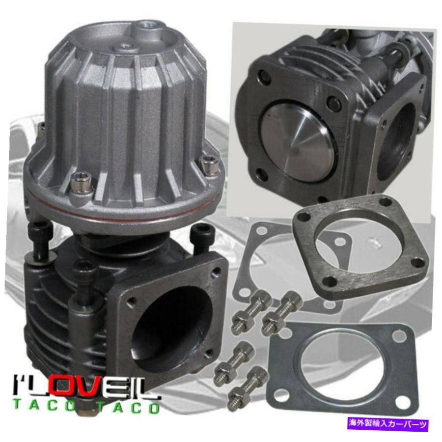 ターボチャージャー 50mm WG 4ボルトターボレーシング外部廃棄物+フランジ8psi 50mm 12psiフォード 50mm Wg 4 Bolt Turbo Racing External Wastegate