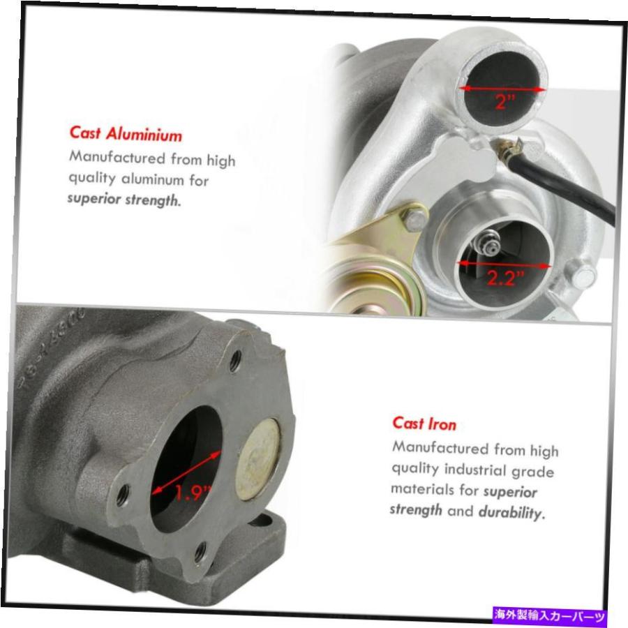 ターボチャージャー 三菱EVO 4G63 4G63TのTD05H TD06 20G T3ターボチャージャータービン+ワースゲート TD05H