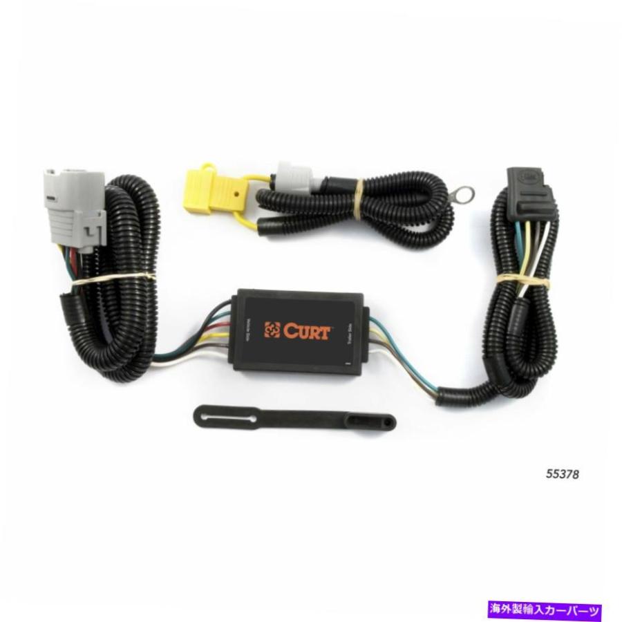 towing hitch トレーラーヒッチ牽引Tコネクタの配線接続キットの騒音 - 部分＃55378 Trailer Hitch Tow Towing T-Connector Wiring Connection Kit Cu