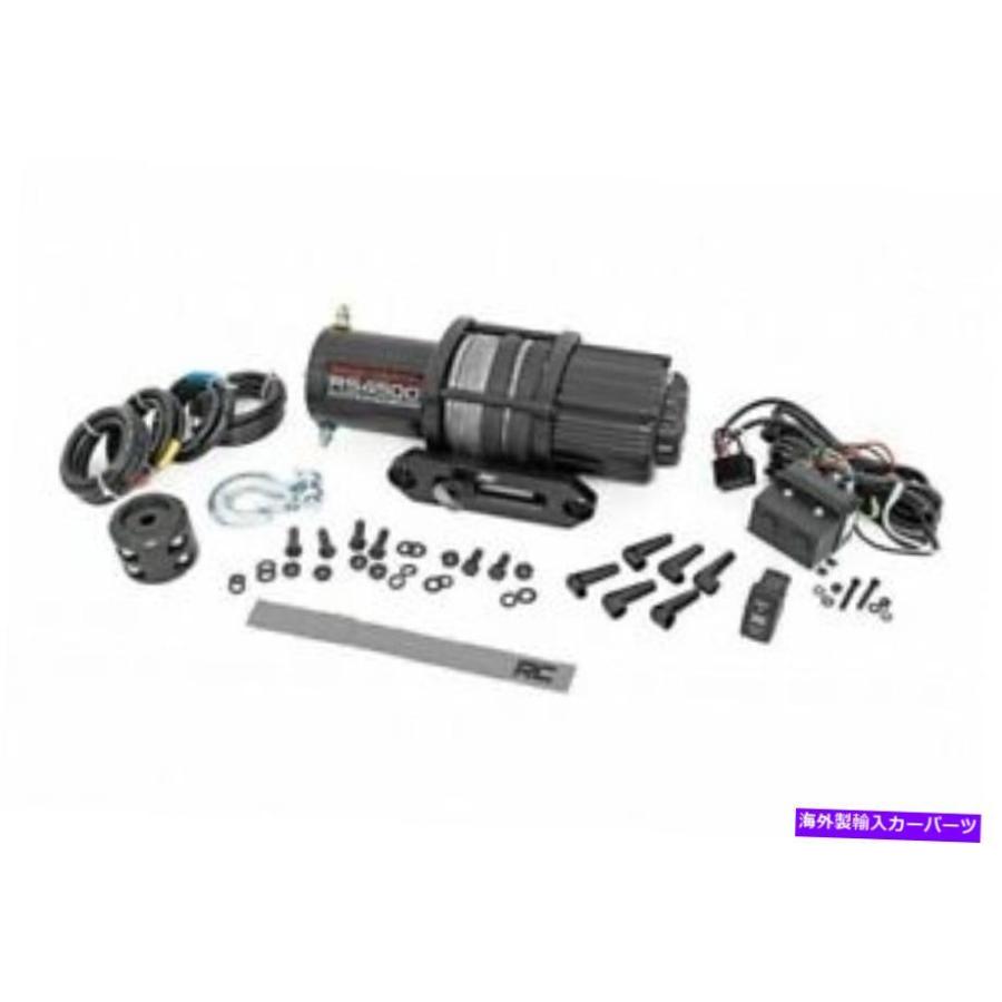 winch 商品ラメントリー（RS 4500 S）4,500エンブUTV ATV◇モーレ - 50 FT合成ローチ - オリジナルのタイトルを表示 新品ラフカントリー （ RS 4500 S