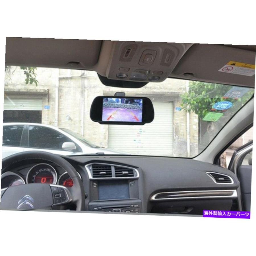 rear view mirror 7 "TFT LCD HDリアーズカラーフダターリーバスパックパークラ＆リペット用 - オリジナルのタイトルを表示 7" TFT LCD HD リアビュー｜crystal-netshop｜03