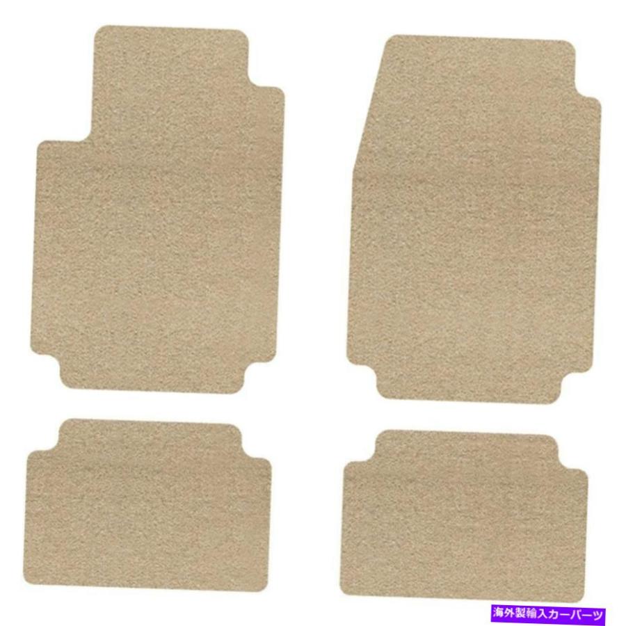 Floor Mat トヨタツンドラ00-06カーペット付き1st＆2行ベージュフロア 
