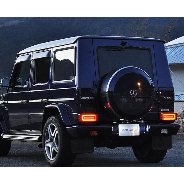 ベンツ Gクラス ゲレンデ LEDテール 現行ルック スモーク W463 G65/AMG