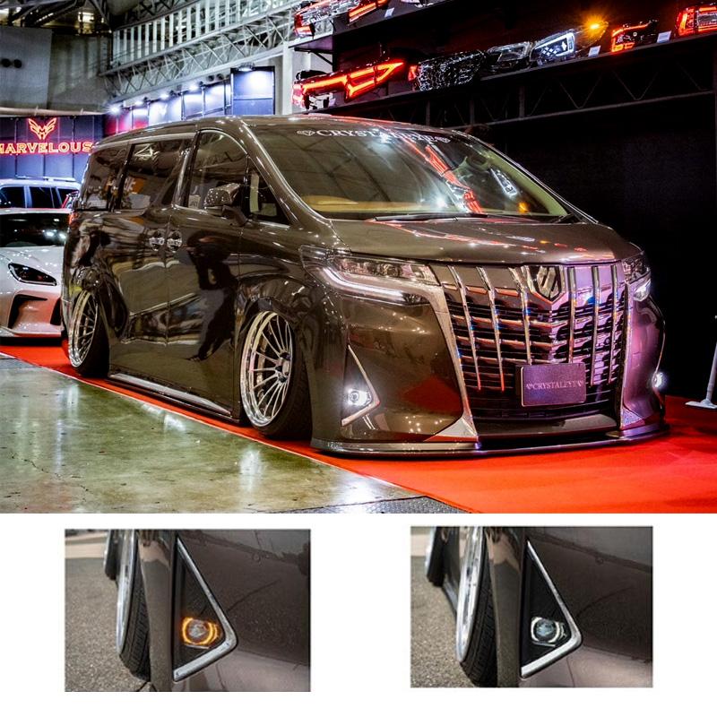 クリスタルアイ 4in1 LEDフォグランプ【デイライト/ウインカー