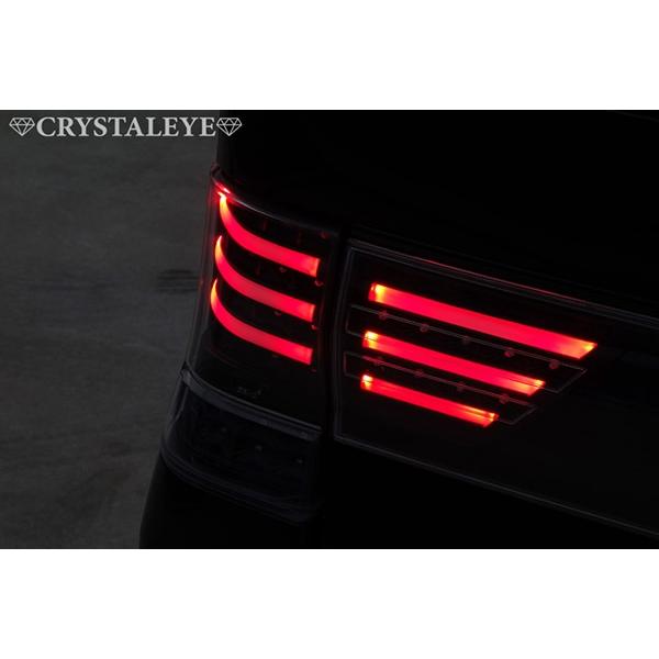 L375S/385S タントカスタム ファイバーLEDセンターガーニッシュ　ブラックタイプ　クリスタルアイ公式ストア_4