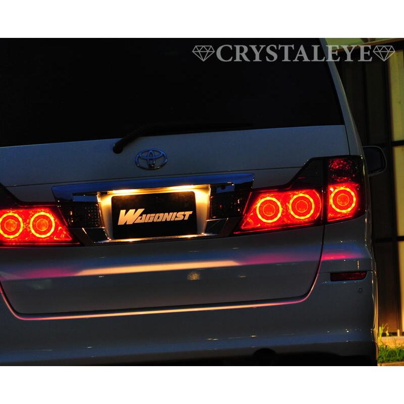 10系 アルファード LEDテールランプ丸型ファイバーリング 10系 アルファード LEDテールランプ丸型ファイバーリング