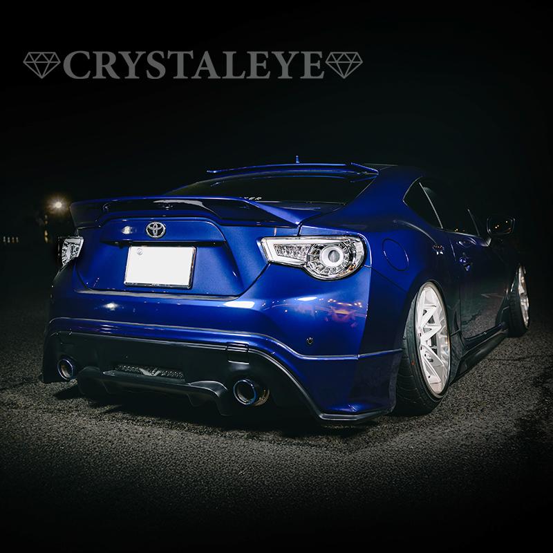 86 BRZ バルカンファイバーLEDテールV2 ハチロク ZN6 ZC6 流れる