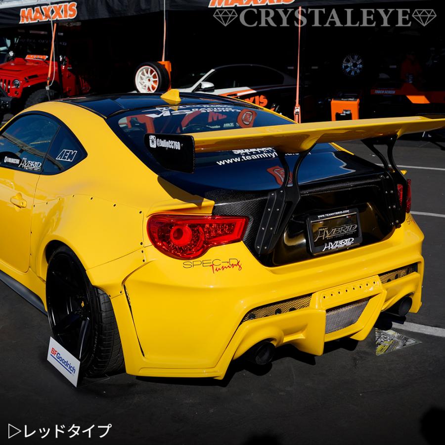 86 BRZ バルカンファイバーLEDテールV2 ハチロク ZN6 ZC6 流れる