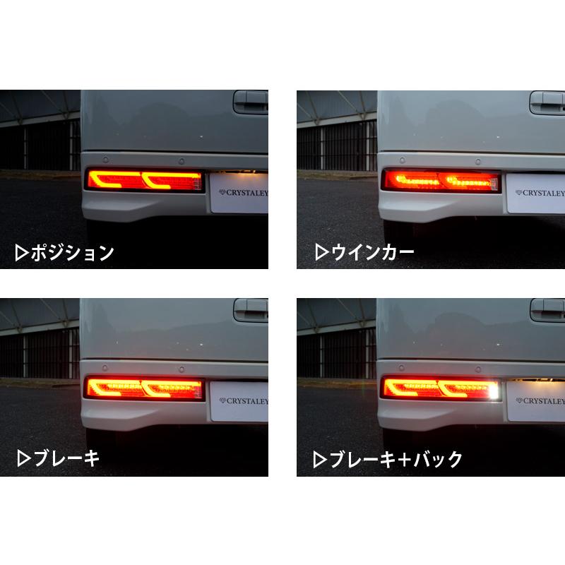予約納期10月末 DA17W/18W エブリイワゴン ファイバーLEDテール