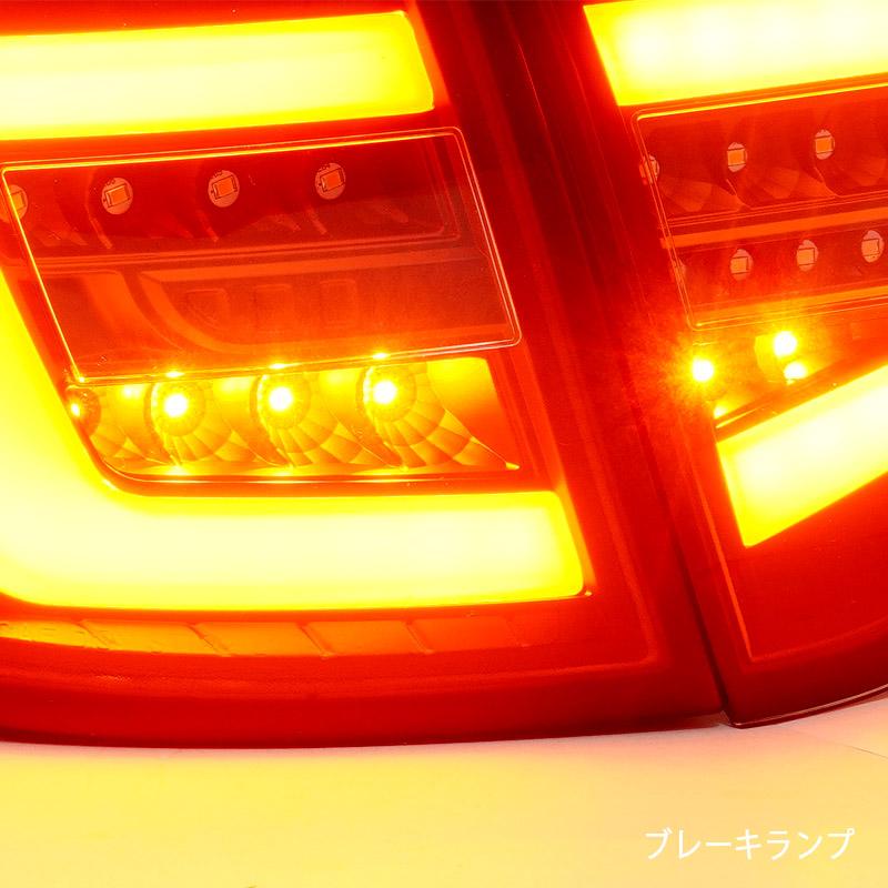 スバル GH GRB系 5ドア用 インプレッサ ファイバーLEDテール V2 WRX