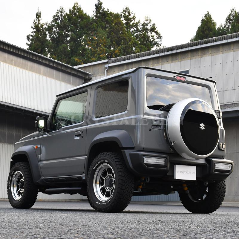 JB64W ジムニー/JB74W シエラ/JC74W ノマド Gタイプ LEDテール スズキ SUZUKI ブラック/クリアーバー【クリスタルアイ公式ストア】の画像