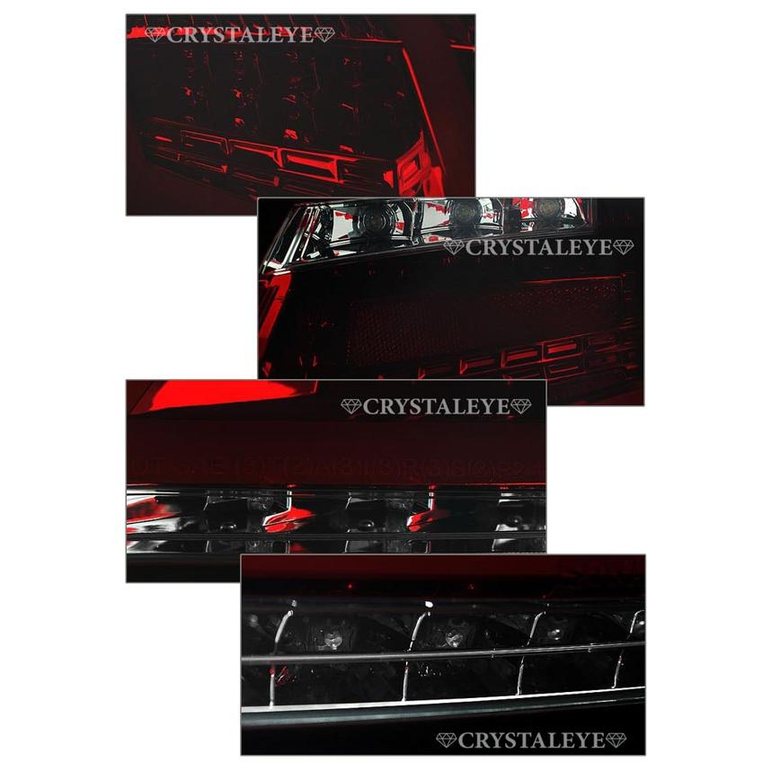 アウディ AUDI TTクーペ 8J 8Sスタイル ファイバーLED