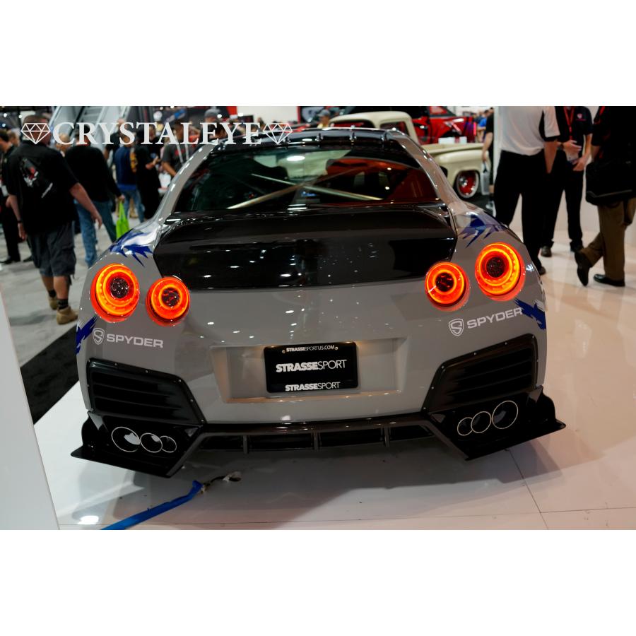 R35 GT-R ダブルファイバーリングLEDテールランプ前期後期対応 R35 GT-R ダブルファイバーリングLEDテールランプ前期後期対応