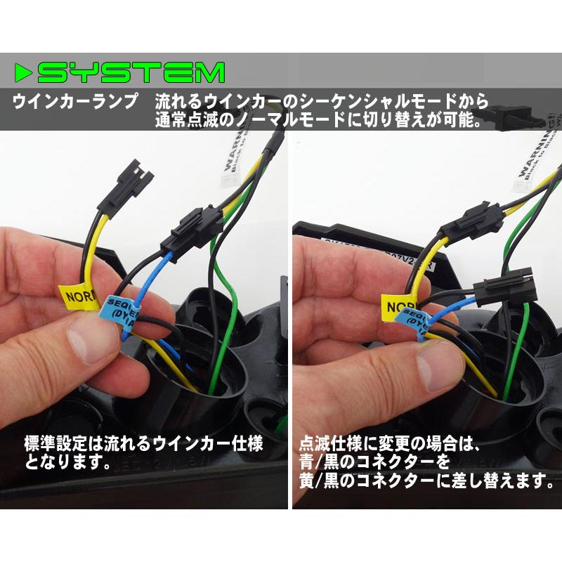 QNC20系 bB クリスタル ファイバー LEDテールランプ V2 QNC20 21 25 流れるウインカー  DBA-QNC21【クリアー】 クリスタルアイ公式ストアの画像