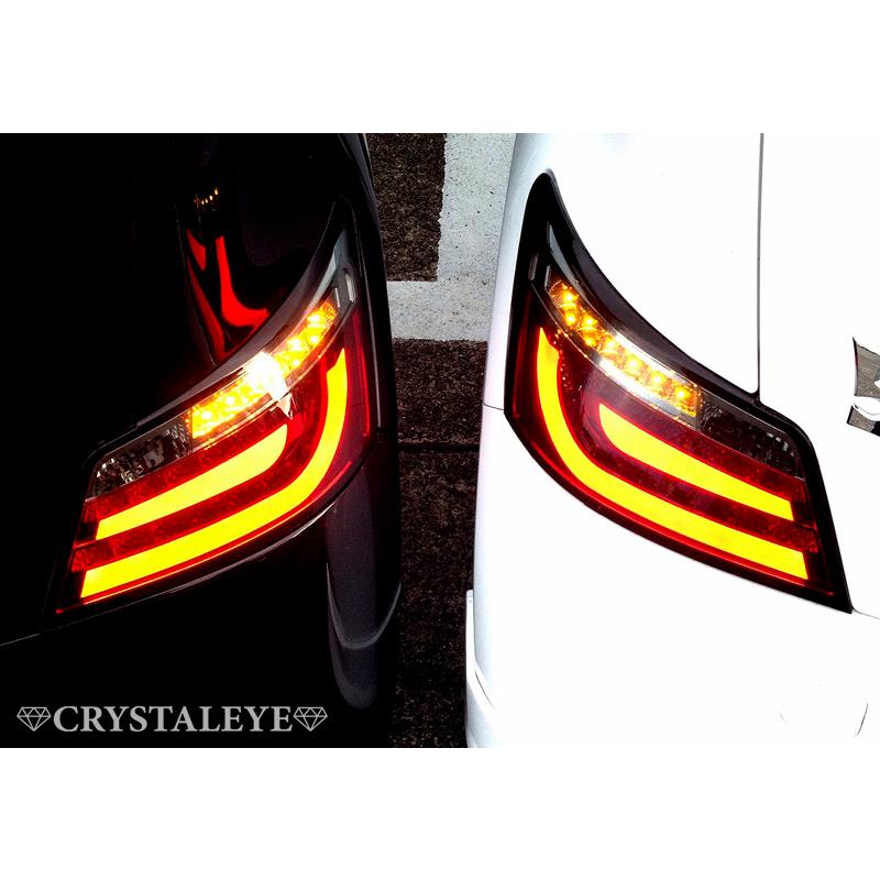 QNC20系 bB クリスタル ファイバー LEDテールランプ V2 QNC20 21 25