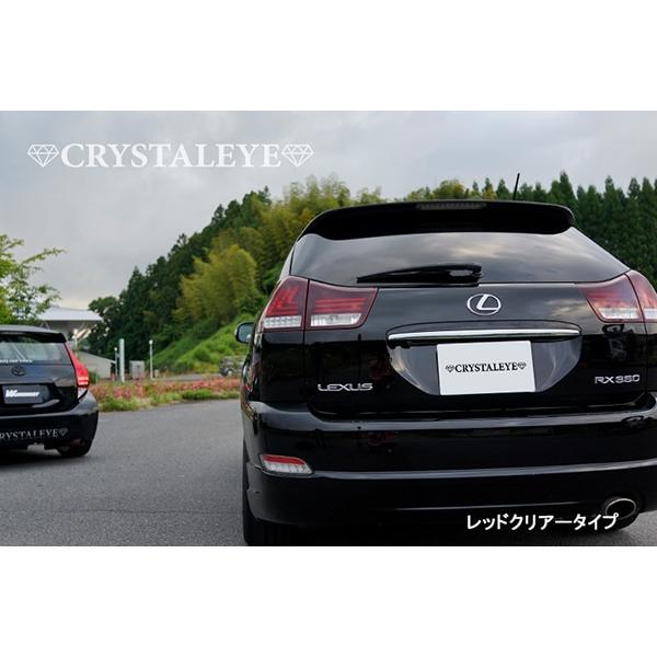 30ハリアーレクサススタイル ファイバー LEDテールランプ V3 流れる 