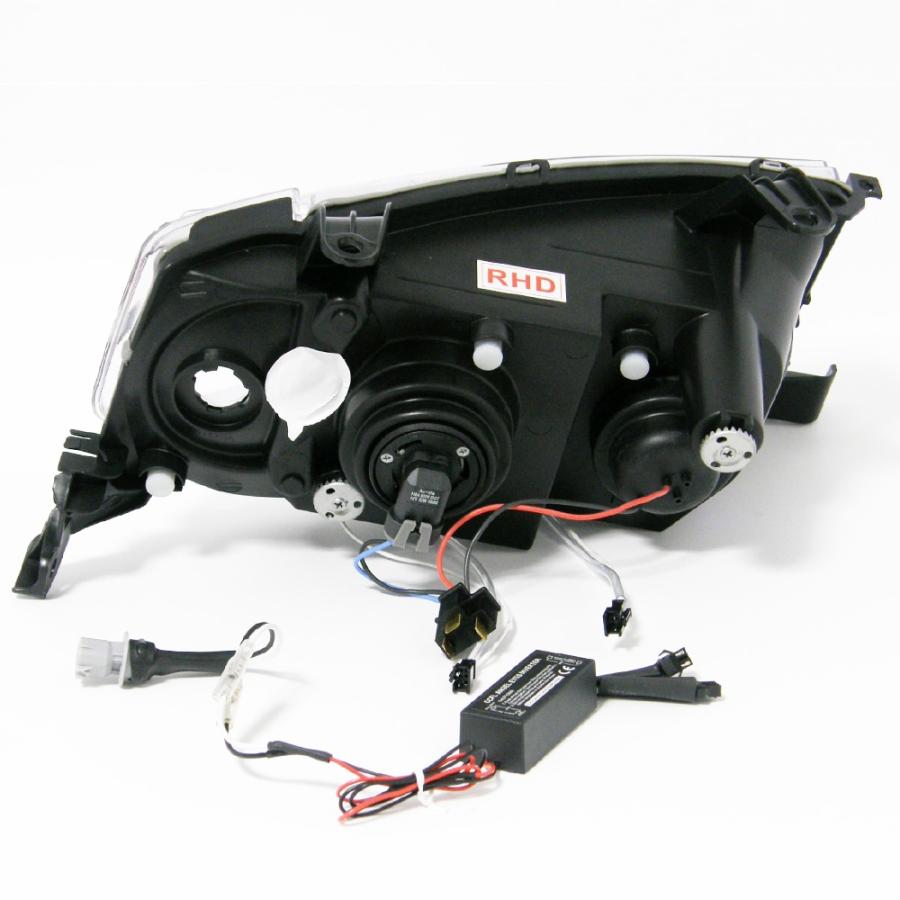 bB NCP30系 CCFLイカリングプロジェクターヘッドライト アンバー