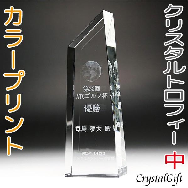 予約販売品 トロフィー クリスタルトロフィー サイズ中 写真プリント可 カラープリント 記念品 お祝い 表彰 社内表彰 名入れ ギフト プレゼント Cr 23b 年最新海外 Camaramunicipalsrj Mg Gov Br