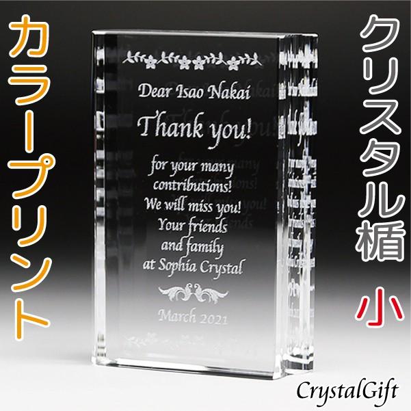 在庫限り 名入れ ギフト プレゼント クリスタル盾 Dp 13b 小 フルカラープリント 表彰楯 記念品 感謝状 お祝い スポーツ大会 社内表彰 表彰状 認定証 アウトレット送料無料 Zoetalentsolutions Com