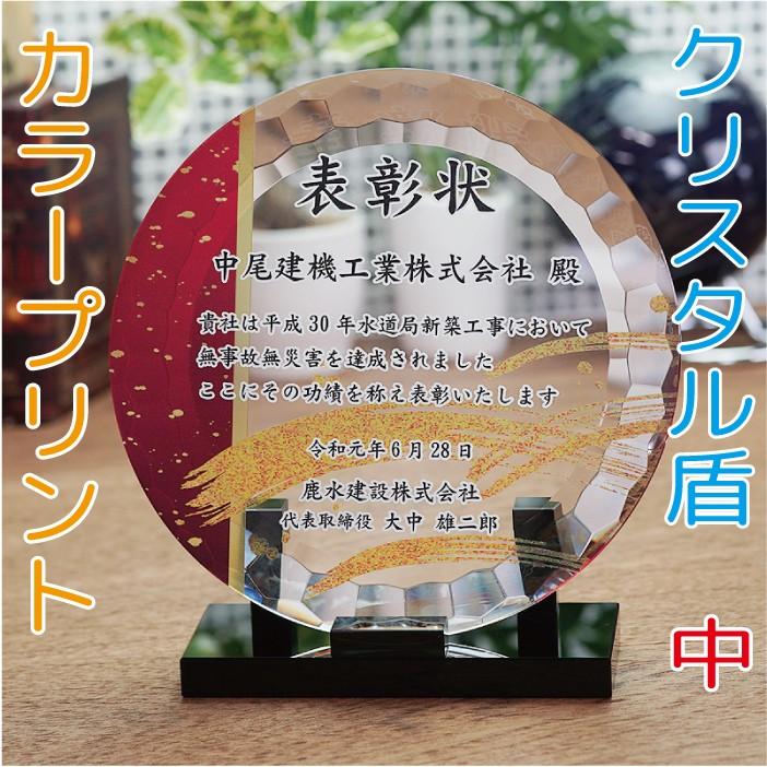 お1人様1点限り 名入れ ギフト プレゼント クリスタル盾 Dp b 中 フルカラープリント 表彰楯 記念品 感謝状 お祝い 社内表彰 表彰状 認定証 時間指定不可 Www Cepici Gouv Ci