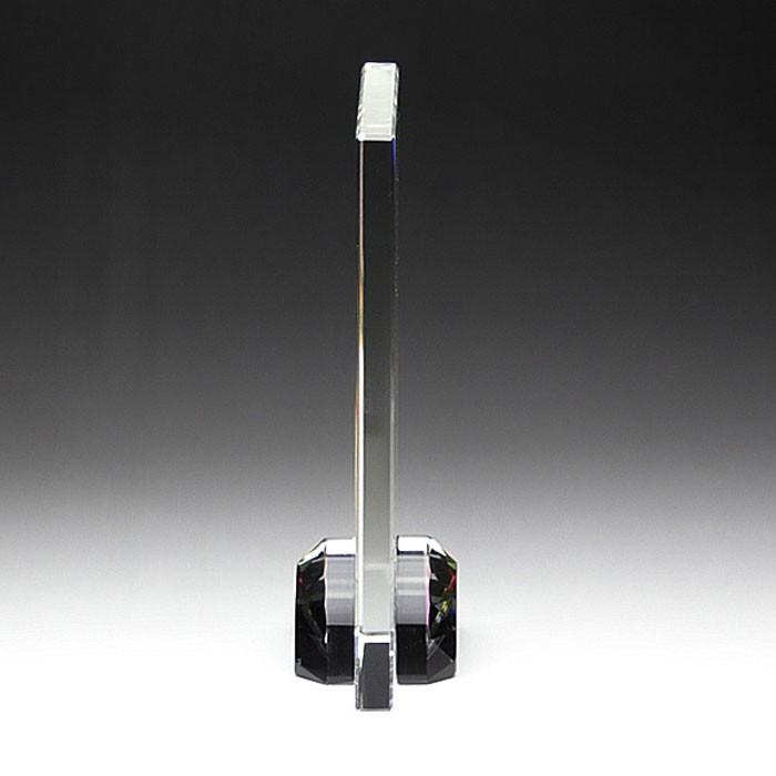 ペット位牌 ペット 位牌 クリスタル位牌 サンドブラスト彫刻 オーダーメイドペット位牌 ペットメモリアル 仏具 スクエア KP-18中 サンドブラスト彫刻 KP