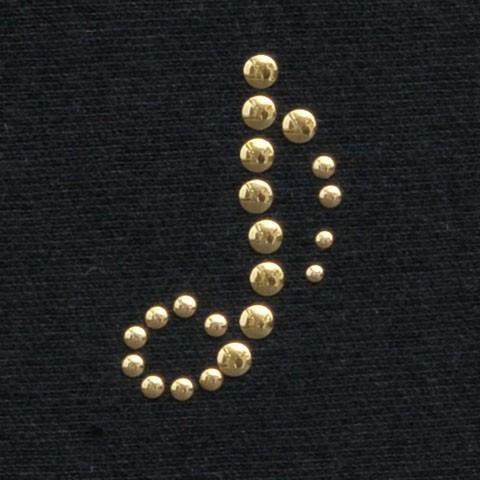 クリスタルシート アイロン接着 S1007A 八分音符 |  | 04